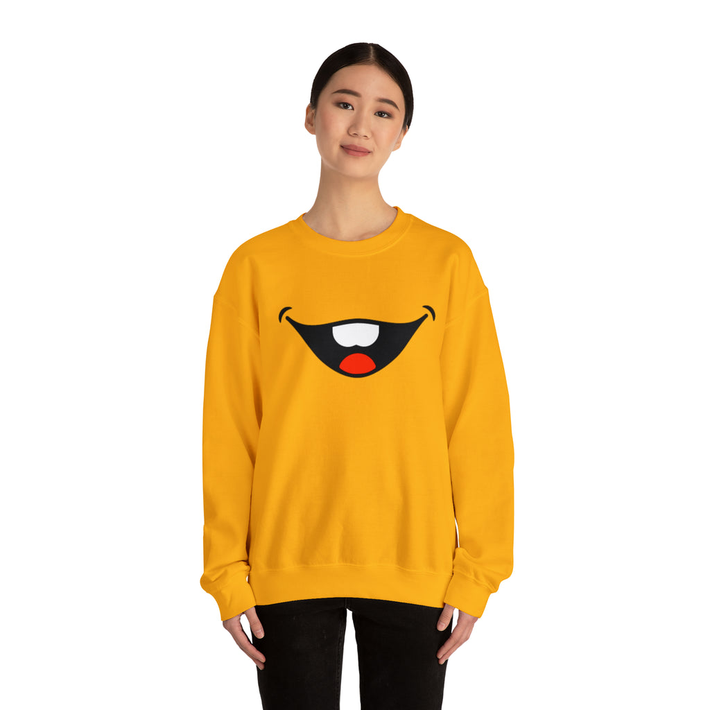 Show Your Infectious Positivity with Our Smile Design Sweatshirts