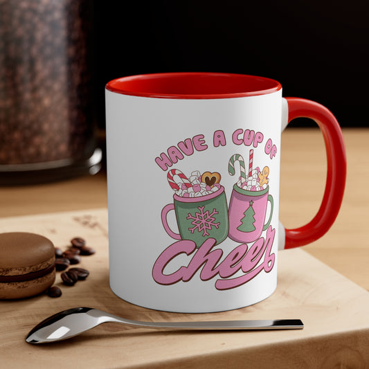 "Ho Ho Hot Chocolate: A Christmas Mug Extravaganza", mug 110z