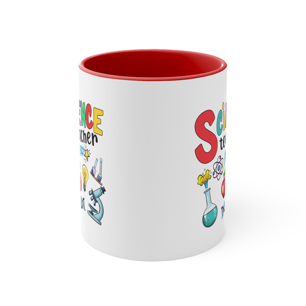 "Sip in Style: Unique 11oz science Teacher Mug - Perfect Gift for science teacher ,christmas  colour full mug 110z