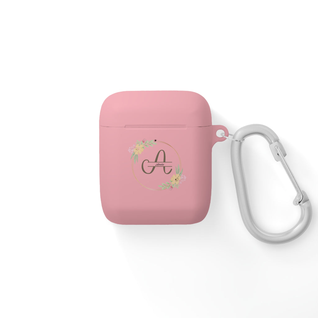 Custom Monogram Letter 🅰️🎧 AirPods Case Covers: Elevate and Protect Your Pods in Style! ✨🔒"