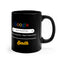 "Premium Black Customized Mug 11oz: Personalized Coffee Mugs for Every Occasion"