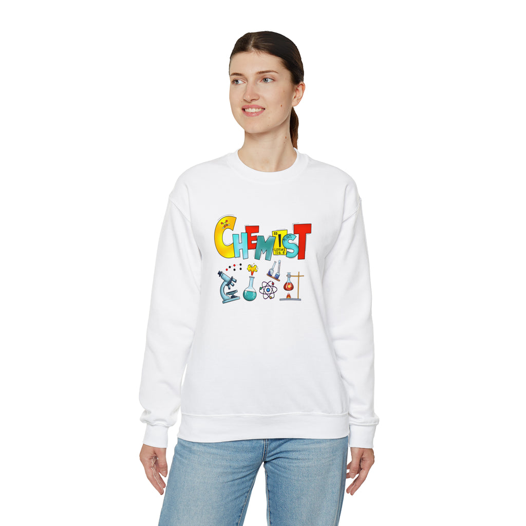 "Chemistry Chic: Explore Trendy Sweatshirts for Chemistry Teachers | Stand Out with Unique Science-Inspired Designs!", Unisex sweatshirt, Crewneck Sweatshirt