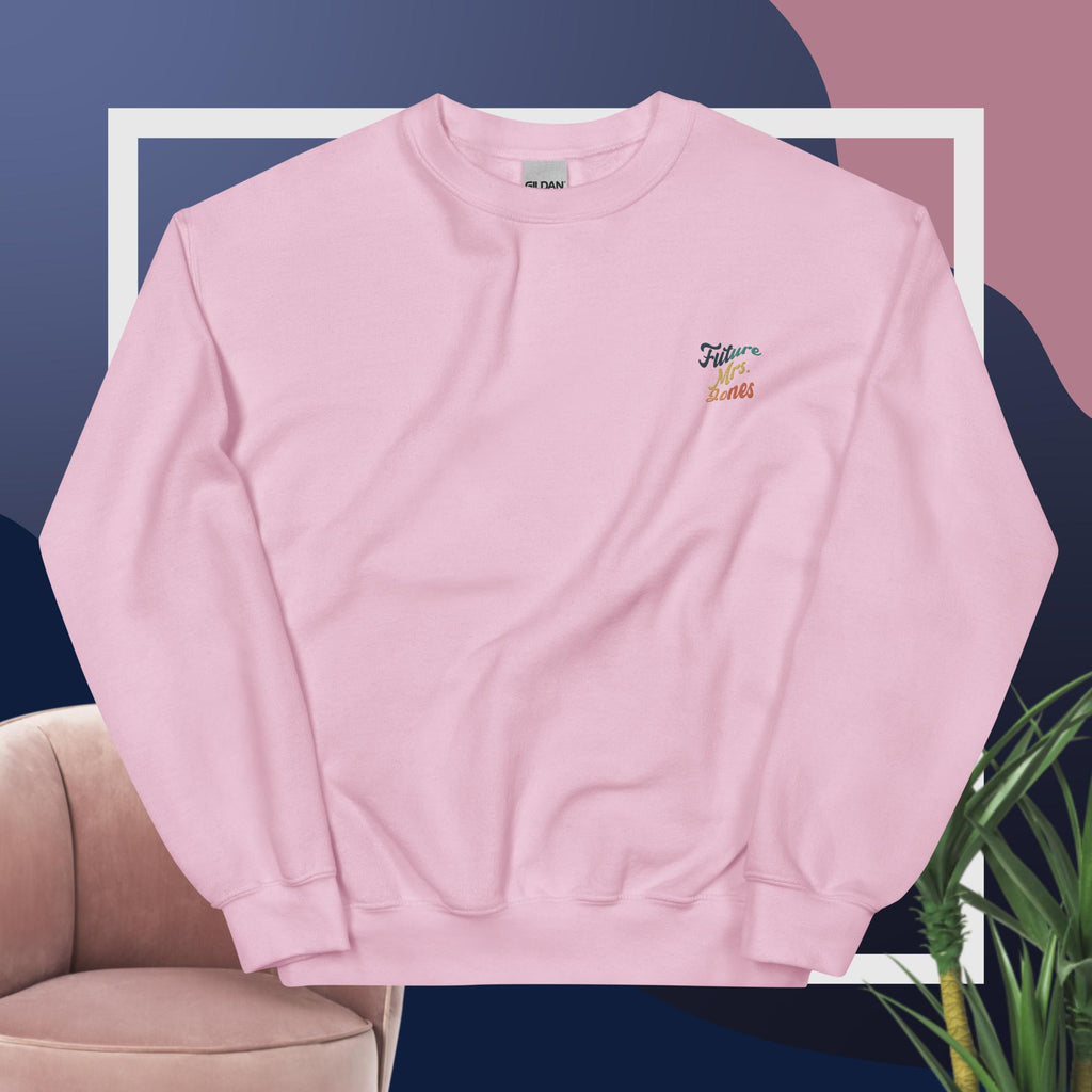 Future mrs Unisex Sweatshirt ,personalized embroidery sweatshirt